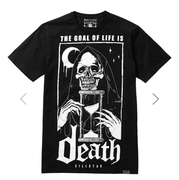 NWT!🛸 Killstar - Goals Unisex T-Shirt Black - Picture 3 of 3